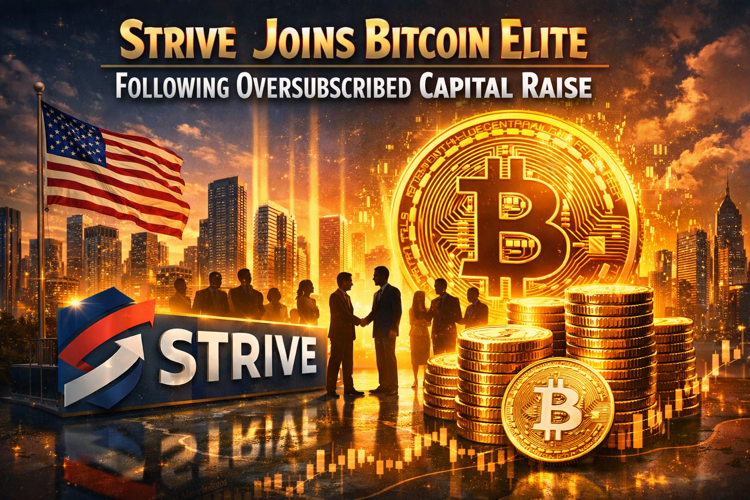 Strive Joins Bitcoin Elite Following Oversubscribed Capital Raise